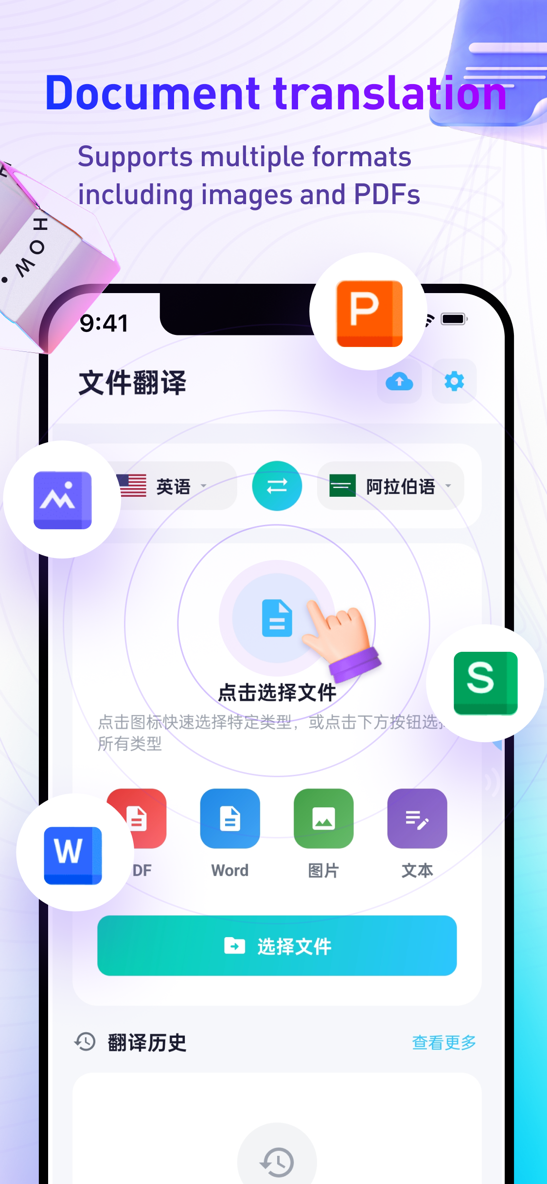 Document and Image Translation